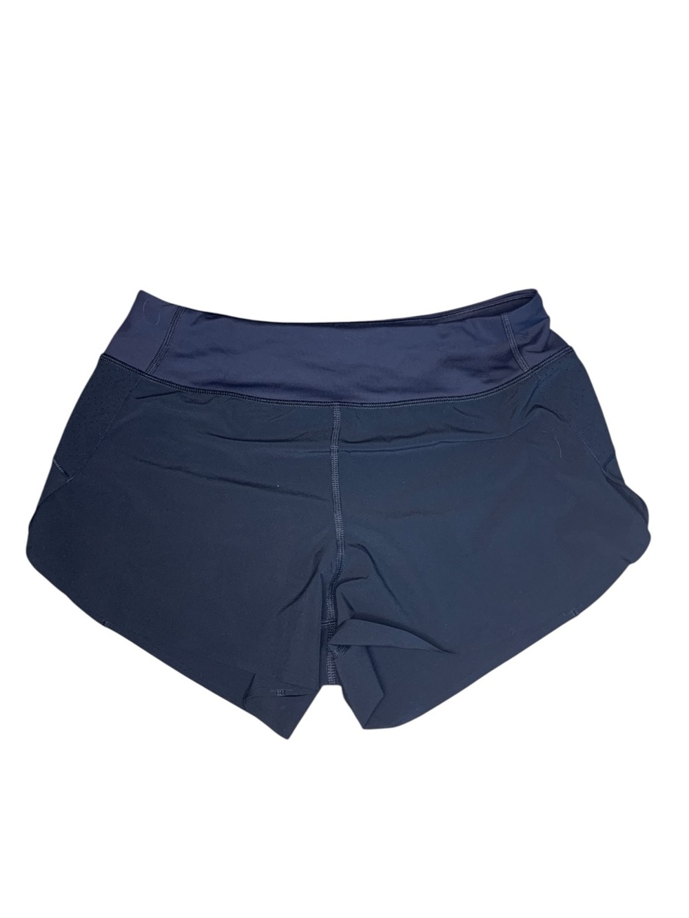 Athleta Run With It 3.5 Short Womens Small Black Running Athletic Pocket
